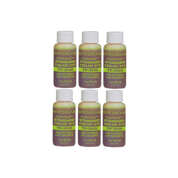 Tracer Products (6) 1oz BTLS CLR BLUE COOLANT DYE DLTP39200601 - main